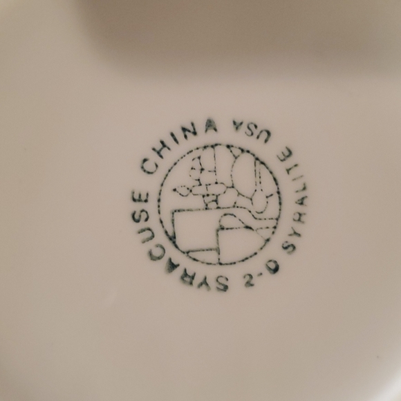 Vintage 1955-57 syracuse china - Picture 2 of 3